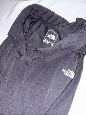The North Face Black polo shirt- Logo Chest